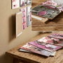 Wallity Set de 12 Cuadros Decorativos de MDF Multicolor
